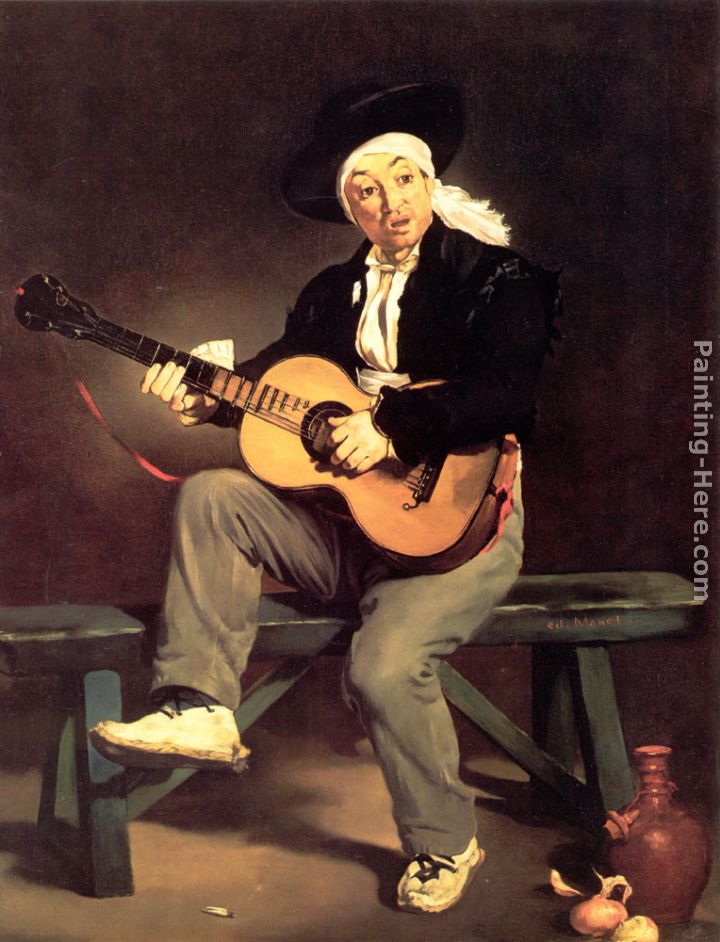 The Spanish Singer painting - Eduard Manet The Spanish Singer art painting